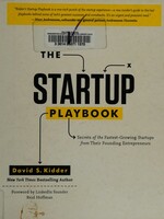 The Startup Playbook